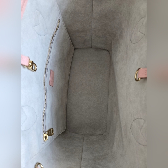 LV Empreinte Monogram Neverfull MM Trianon Pink Cream - Picture 8 of 13